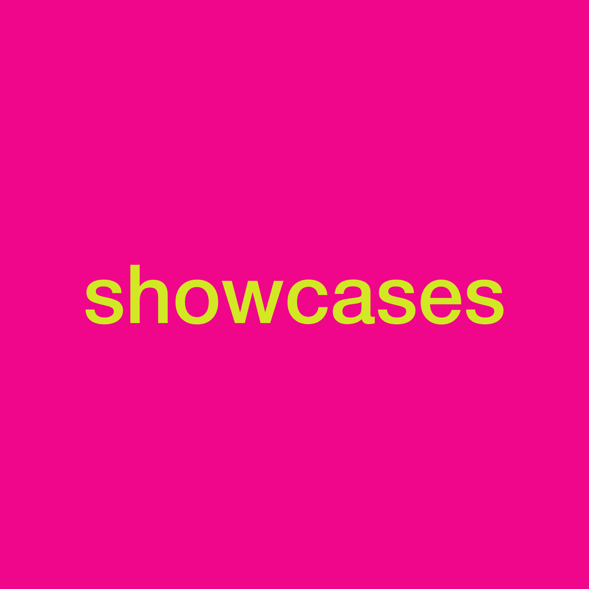Live Showcase - Open Call